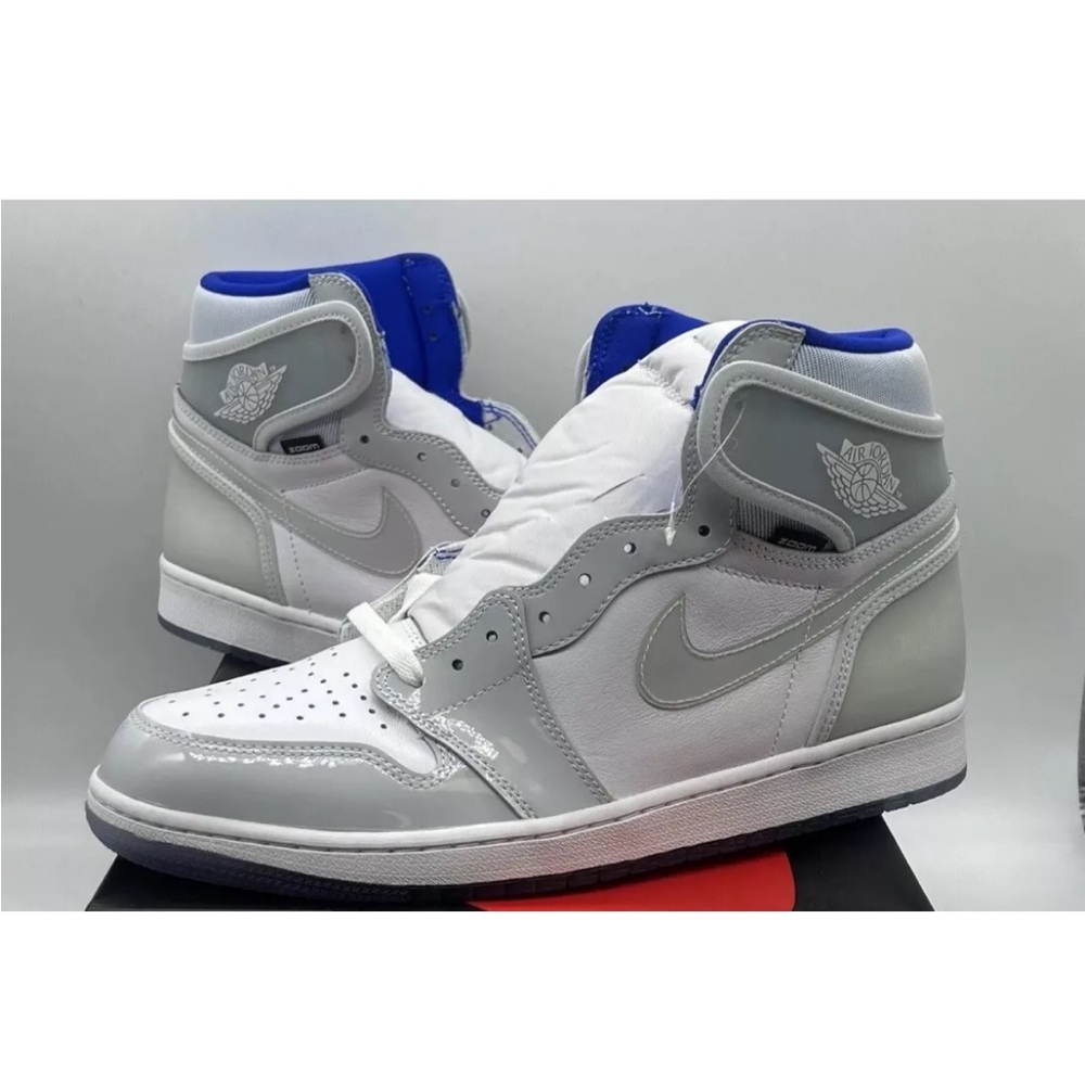 Jordan 1 zoom racer blue size 9